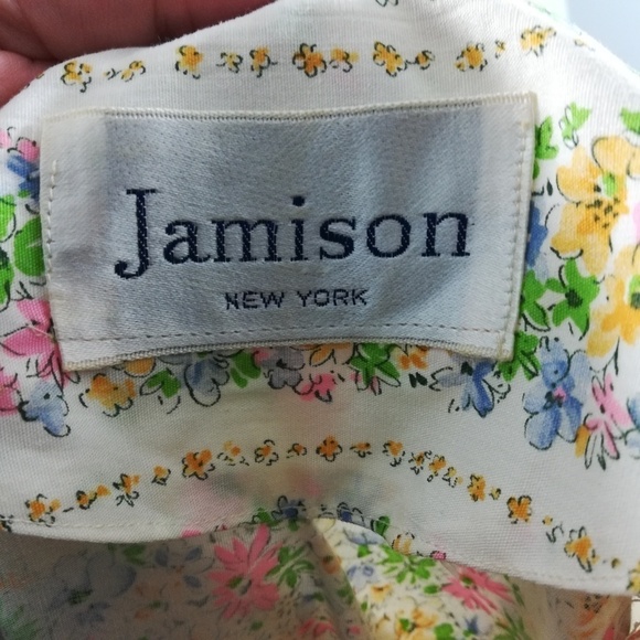 Vintage 60s 70s Mod Floral Dress Size L? - Picture 3 of 8